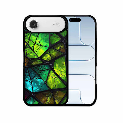 iPhone 17 Air Case — Neon Camo Spider Web Camo, Personalized Phone Case