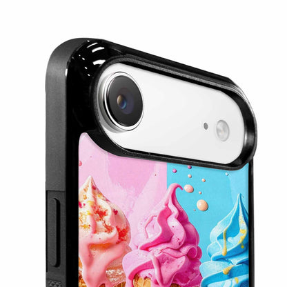 iPhone 17 Air Case — Collage Of Overlapping Waffle Cones Original, Original Design Phone Case