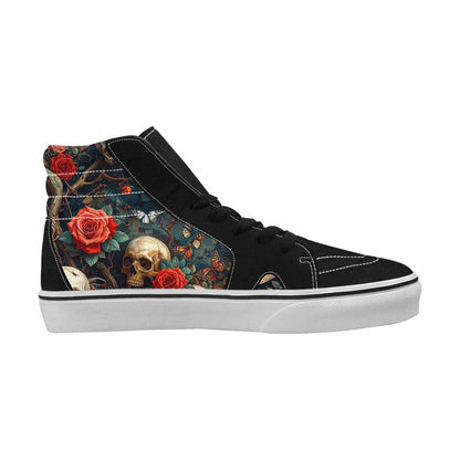MEN'S More Overlapping Ontop Each High Top Canvas Dark Academia Sneakers