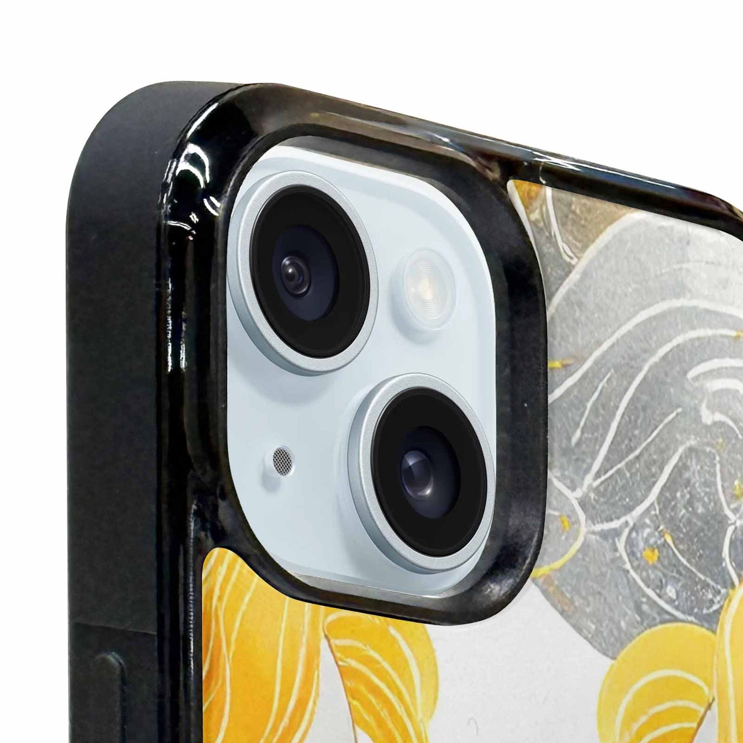 iPhone 15 Plus Case — Gemini Twins Zodiac Pattern Seamless Repeat, Custom Designed Case Cover