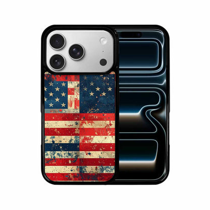 iPhone 17 Pro Case — Small American Flag Stars And Galaxy, Custom Designed Case Cover