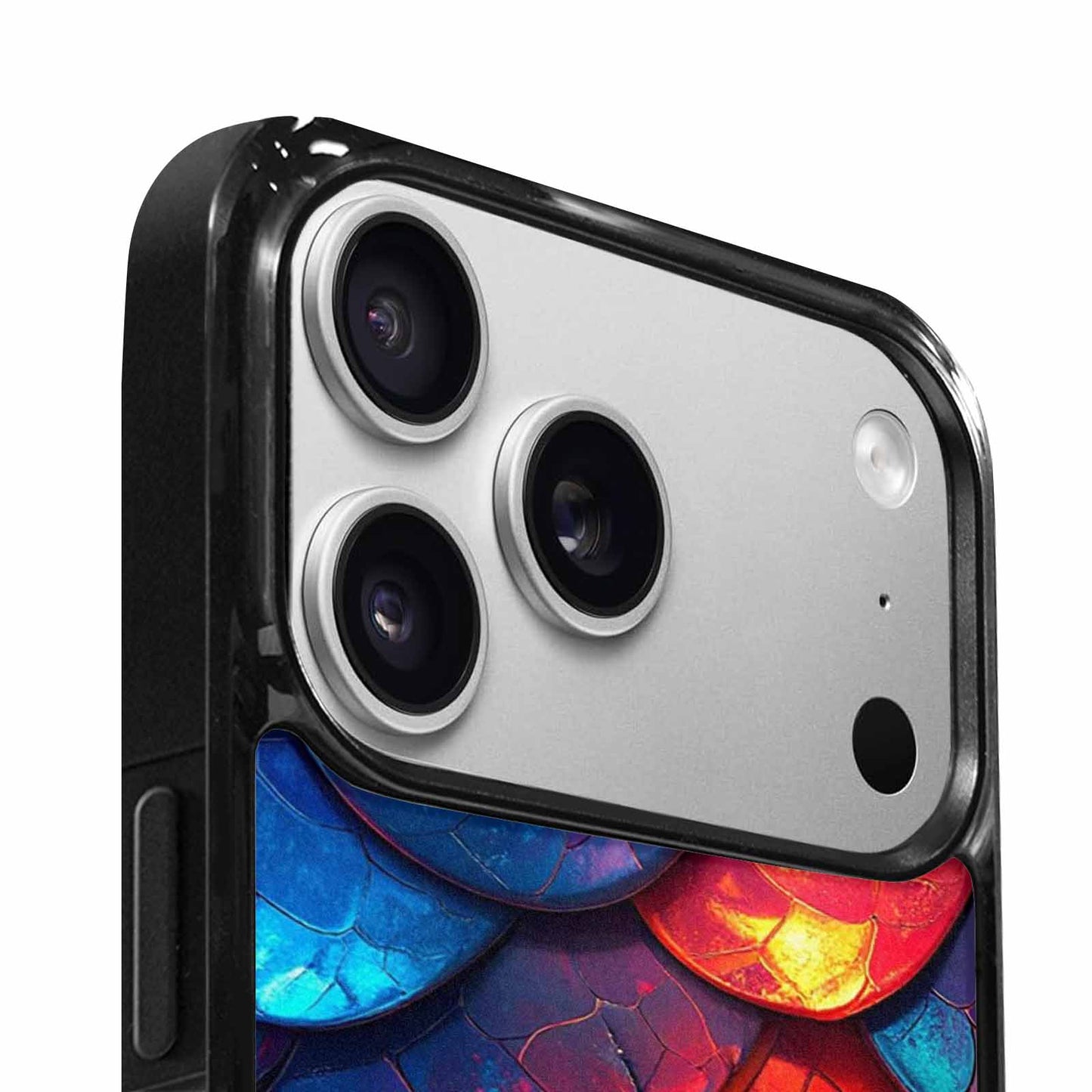 iPhone 17 Pro Max Case — Snake Print Dark Seamless Animal Print, Custom Phone Case