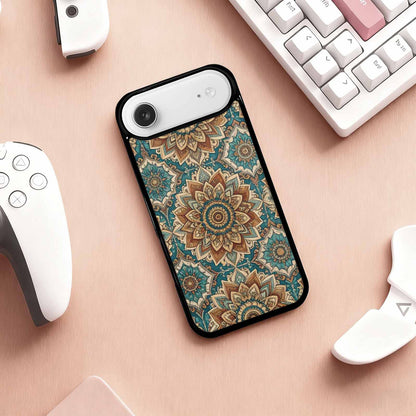 iPhone 17 Air Case — Small Mandala Pattern Randomly Varying Floral, Original Design Phone Case