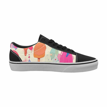 WOMEN'S Ice Cream Motif Ice Lace-Up Canvas Dreamcore Shoes