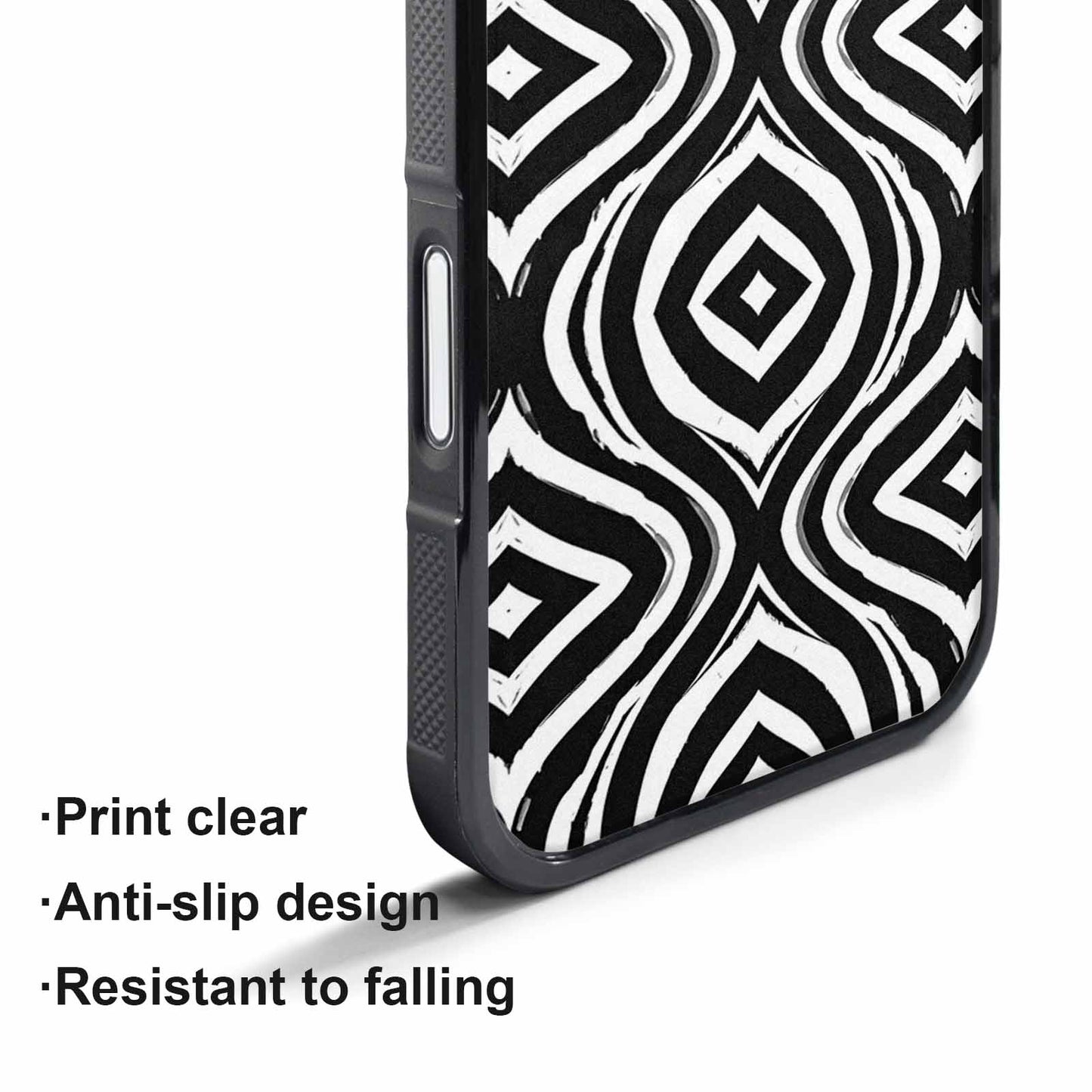 iPhone 17 Air Case — Classic Zebra Print Animal Print, Custom Made Phone Cover