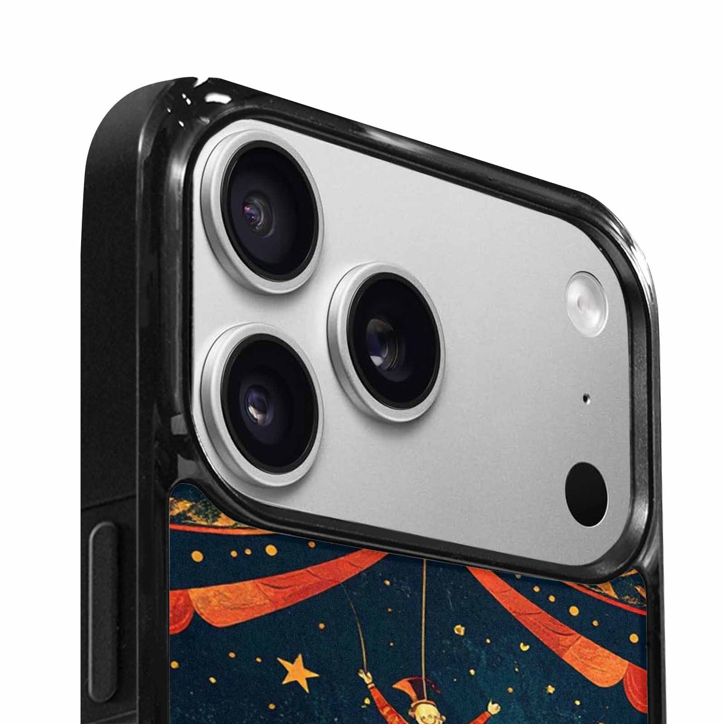 iPhone 17 Pro Max Case — Vintage Circus Art Pattern Retro Vintage, Custom Art Phone Cover