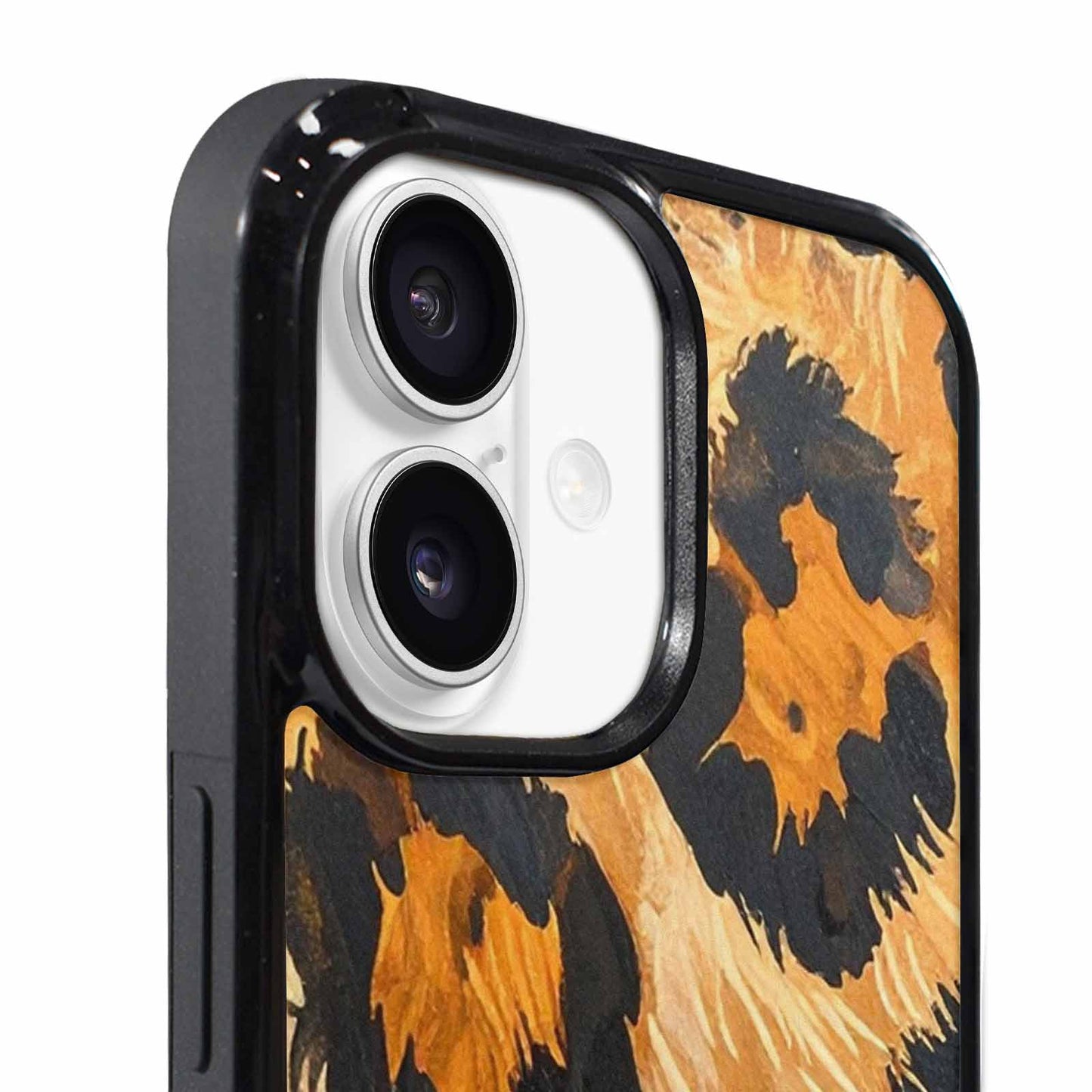 iPhone 17 Case — Leopard Soft Airbrush Gradient Animal Print, Custom Print Case Cover