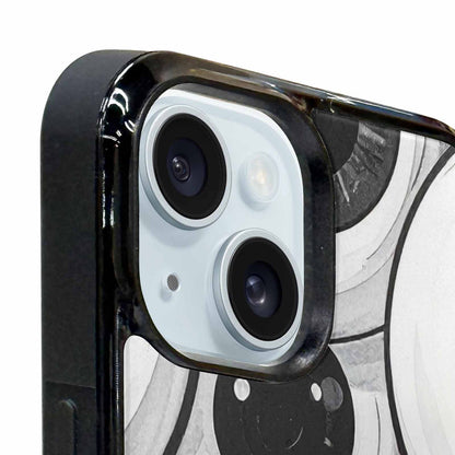 iPhone 15 Plus Case — Googly Cartoon Eyeballs, Custom Made Phone Cover