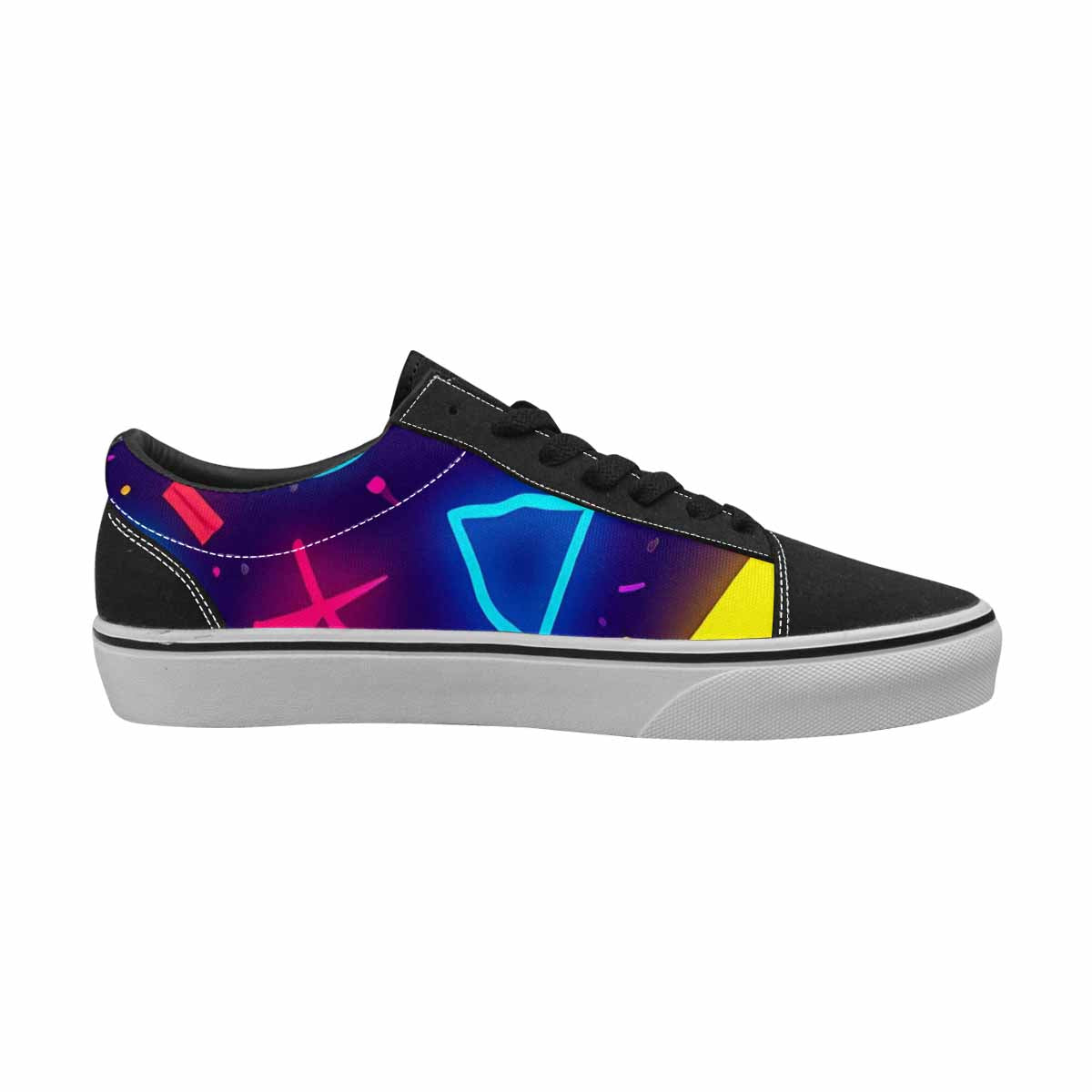WOMEN'S 80s Retro Motif 80s Lace-Up Canvas Dreamlike Shoes