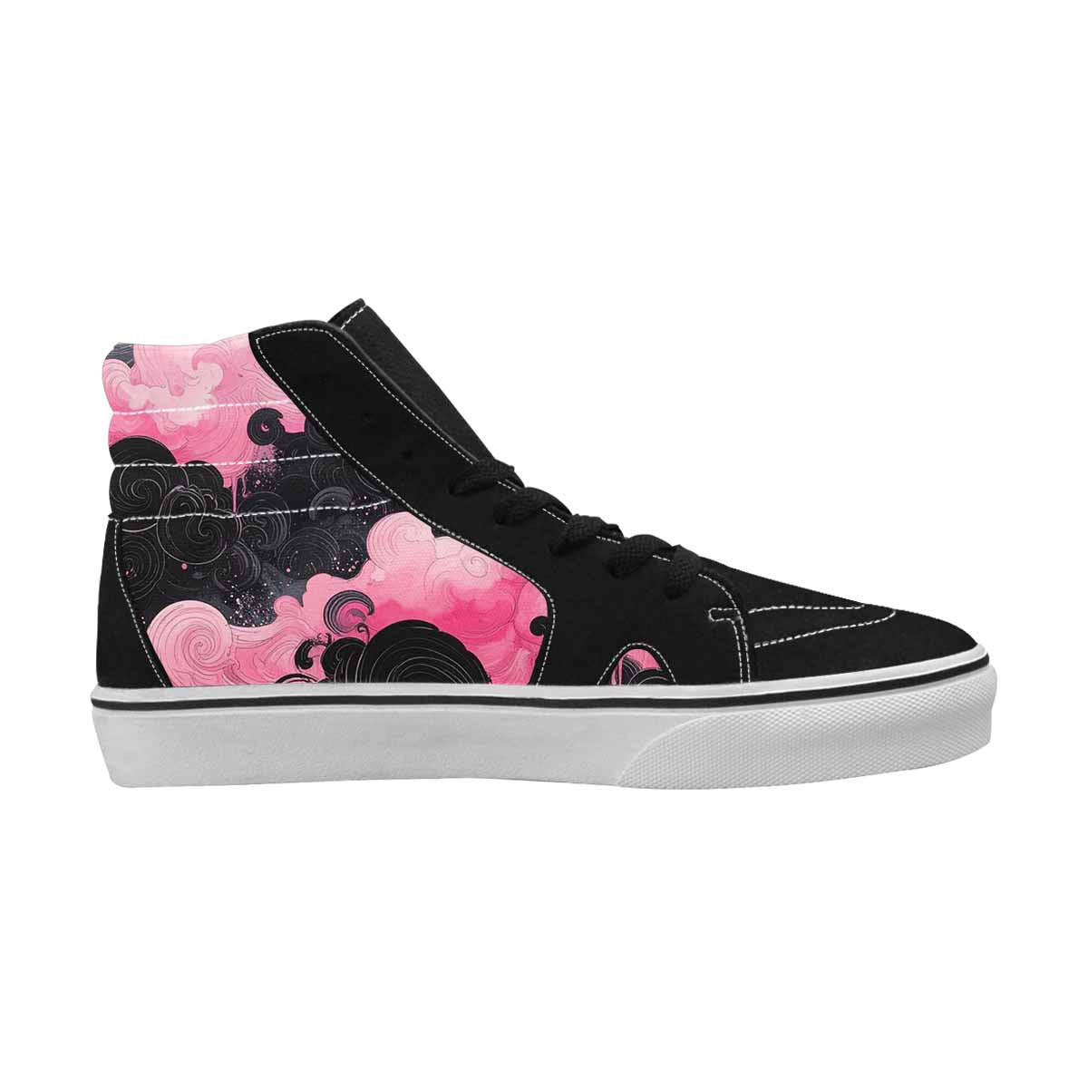 MEN'S Van Gogh Swirl High Top Canvas Surreal Shoes