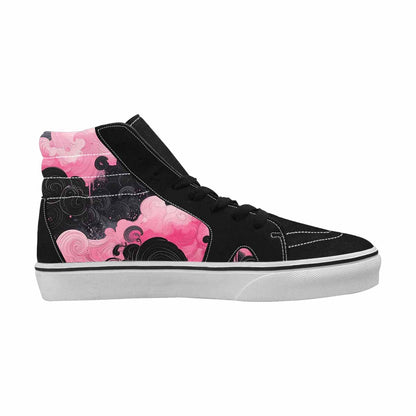 MEN'S Van Gogh Swirl High Top Canvas Surreal Shoes