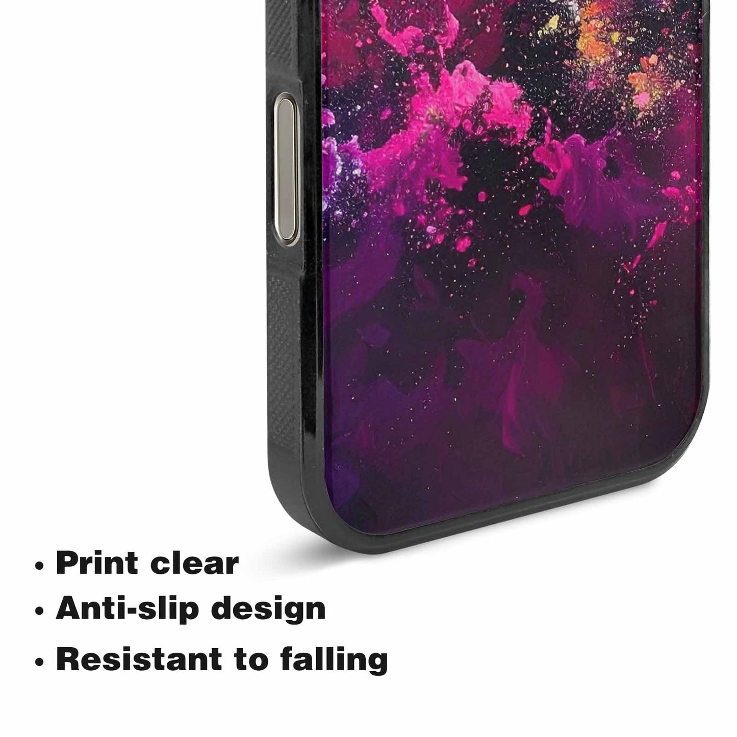 iPhone 16 Pro Max Case — Galaxy Nebula Galaxy Nebula Burs, Custom Print Case Cover