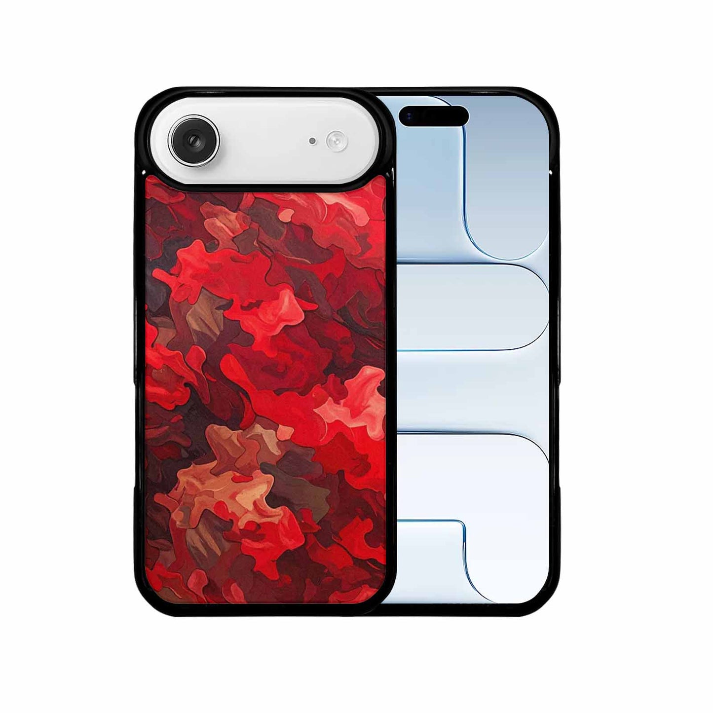 iPhone 17 Air Case — Small Military Camouflage Blotch Pattern Camo, Unique Phone Case Design
