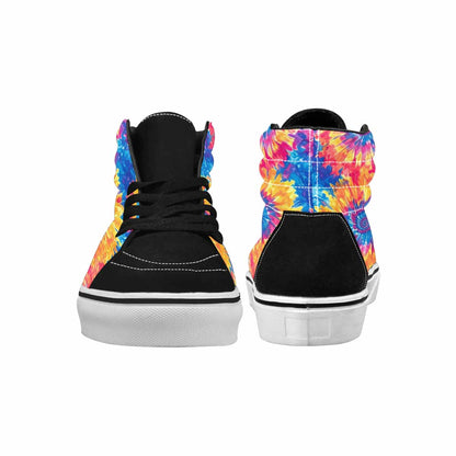 WOMEN'S Tie Dye Swirl High Top Canvas Dreamcore Sneakers