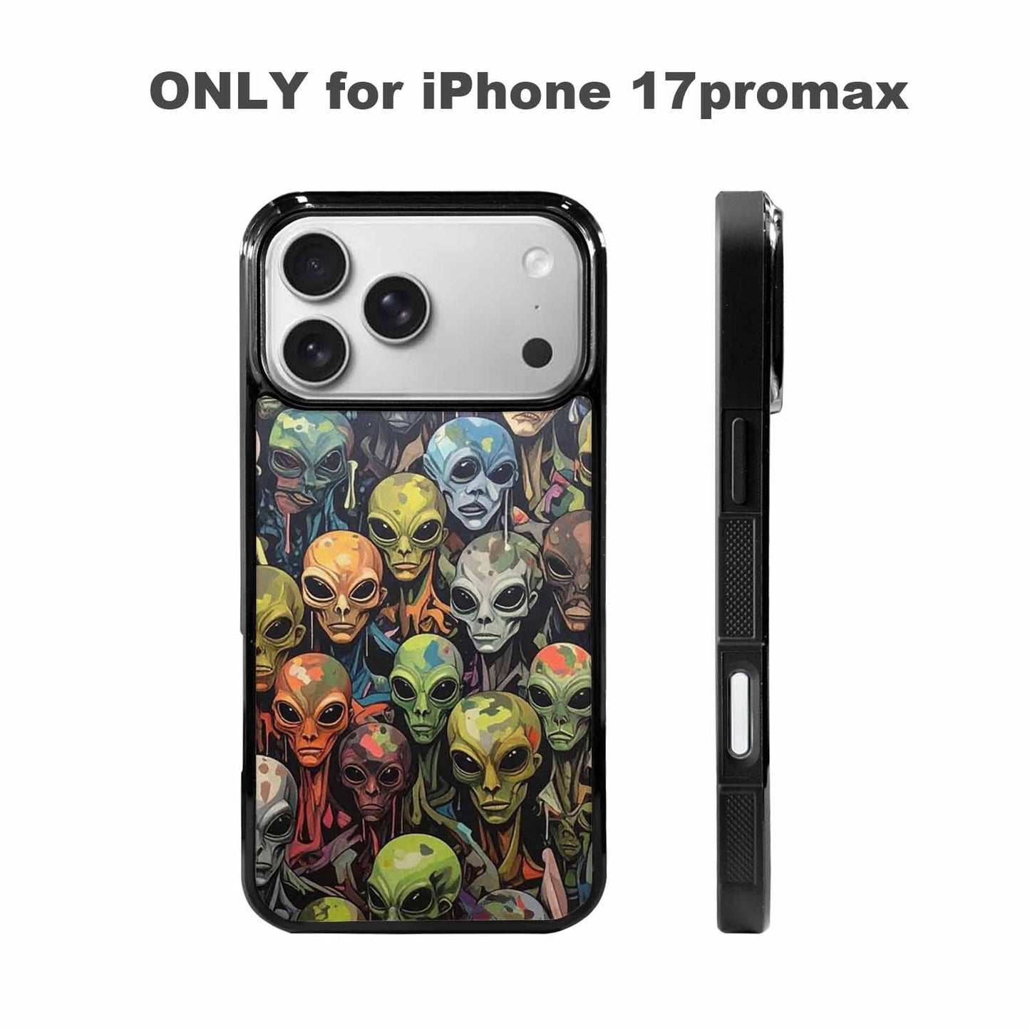 iPhone 17 Pro Max Case — Aliens Camo Aliens Alien Scifi, Custom Print Case Cover