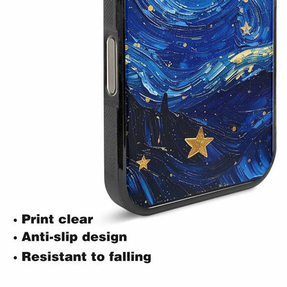 iPhone 15 Pro Max Case — Starry Night Galaxy Custom Personalized Phone, Custom Designed Case Cover