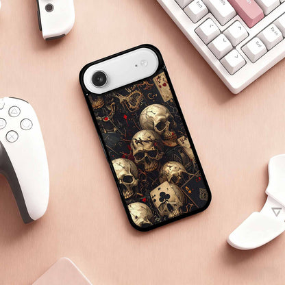 iPhone 17 Air Case — Skull Dark Art Gothic Print Gothic, Original Design Phone Case