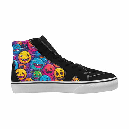 MEN'S Funny Looking Cartoon High Top Canvas Aesthetic Shoes