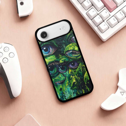 iPhone 17 Air Case — Seamless Repeating Pattern Of Overlapping Cartoon, Custom Designed Case Cover