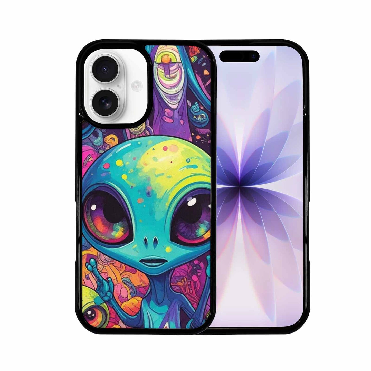 iPhone 17 Case — Cartoon Alien Characters Alien Scifi, Custom Made Phone Cover