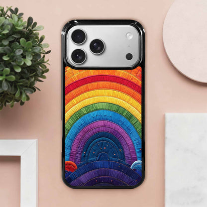 iPhone 17 Pro Max Case — Vivid Camo Rainbow Camo, Original Design Phone Case