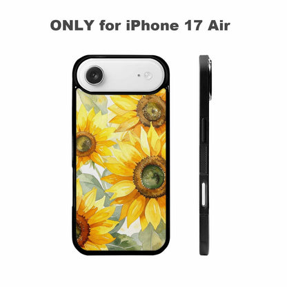 iPhone 17 Air Case — Sunflowers Watercolor Floral, Customized Protective Case