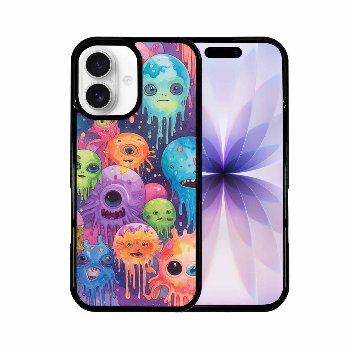 iPhone 17 Case — Aliens Tie Dyemelting Aliens Tie Dye, Custom Phone Case