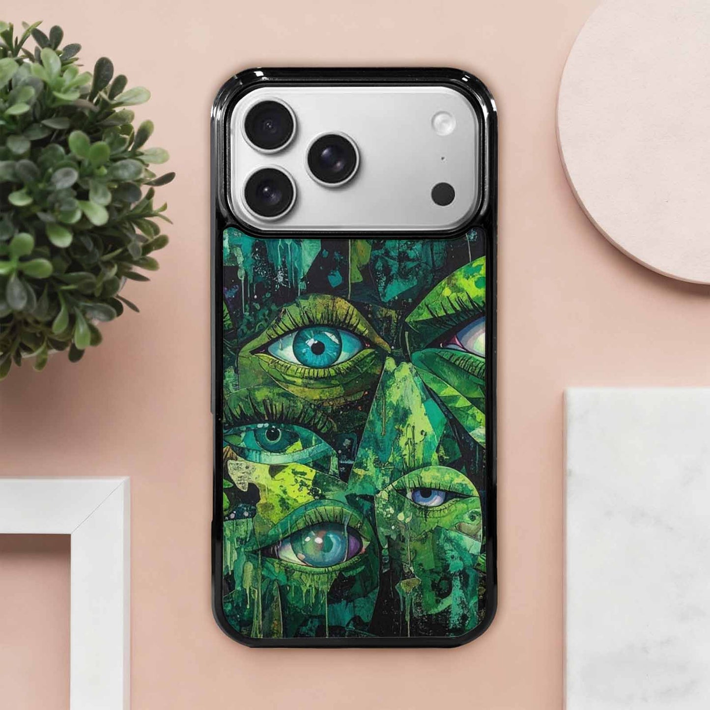 iPhone 17 Pro Max Case — Seamless Repeating Pattern Of Cartoon Cute, Custom Art Phone Cover