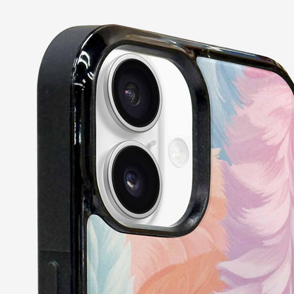 iPhone 16 Plus Case — Zebra Pastel Rainbow, Custom Made Phone Cover