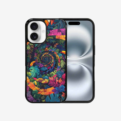 iPhone 16 Case — Toucan Jungle Toucan Jungle Pattern Hundreds, Custom Printed Phone Case