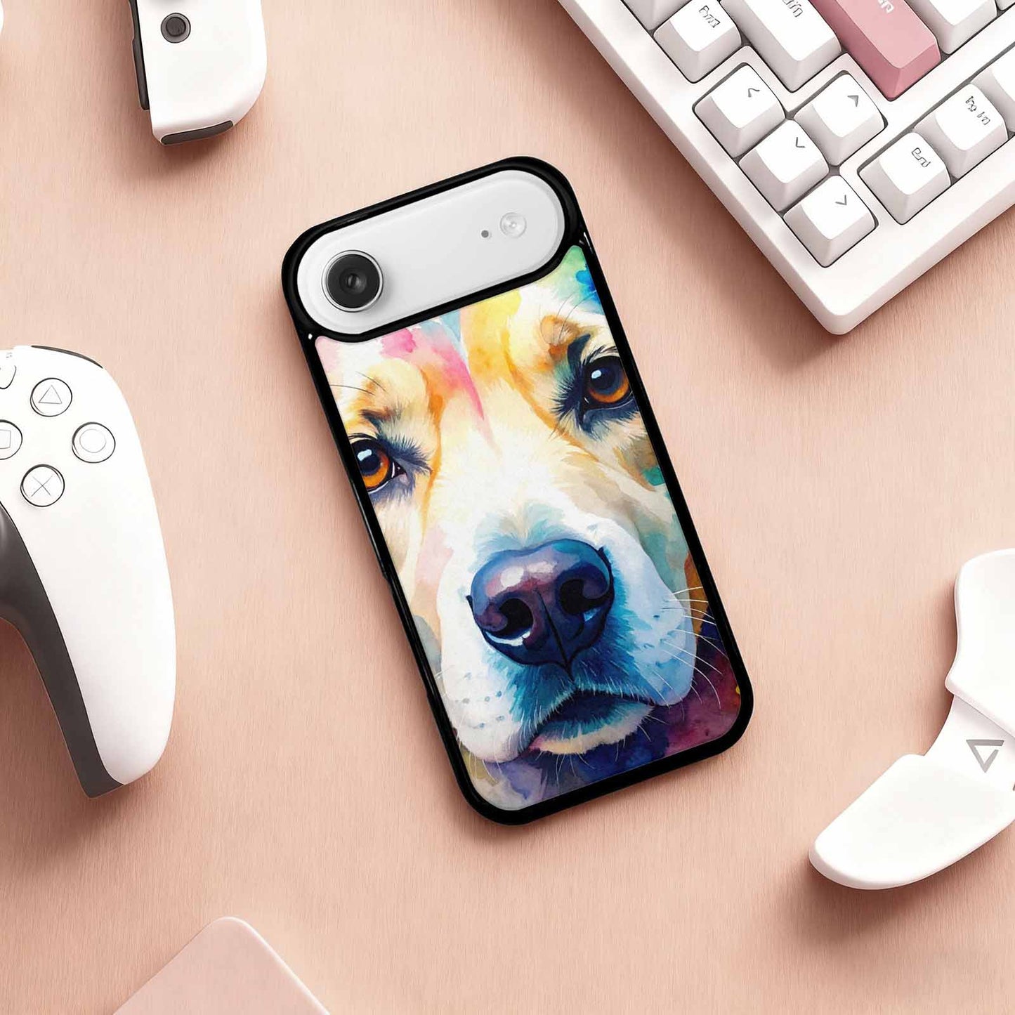 iPhone 17 Air Case — Golden Retriever Watercolor Art Pattern Watercolor, Custom Phone Case