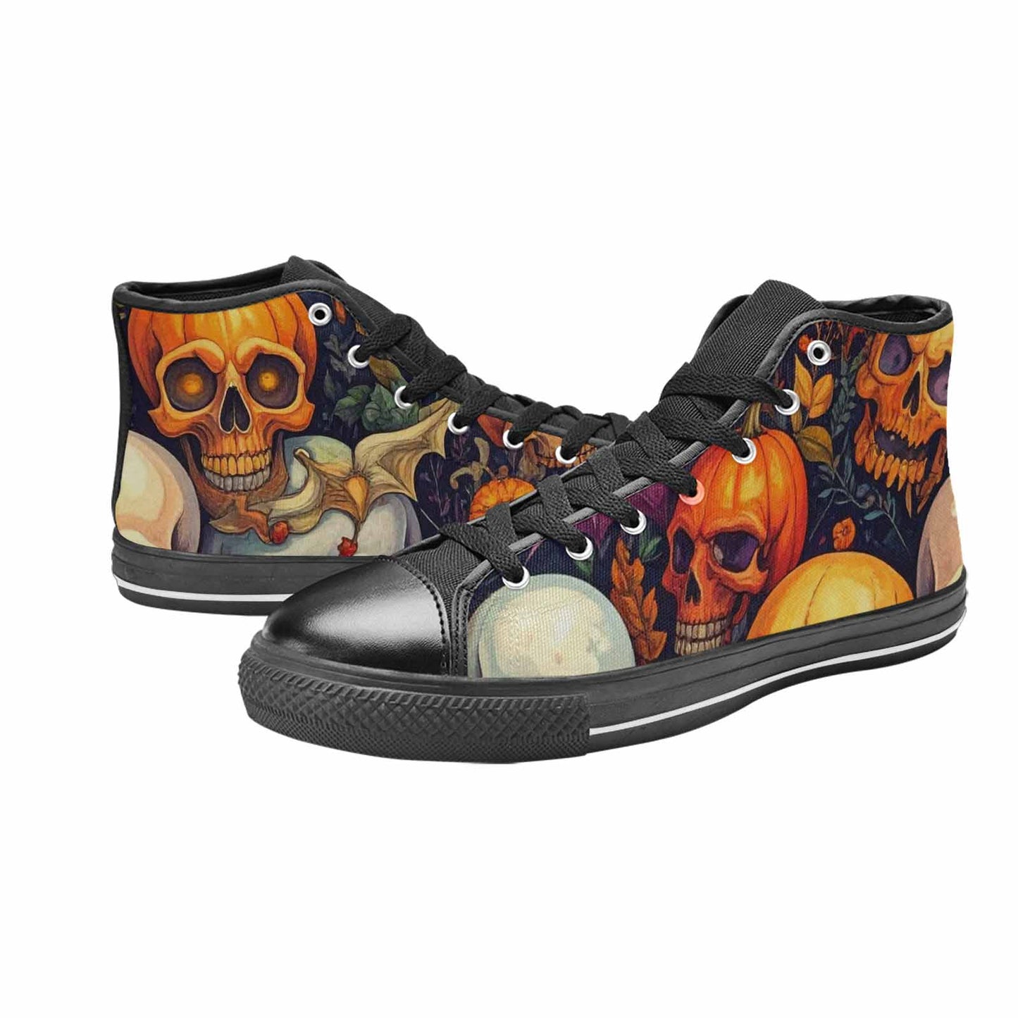 MEN'S Skulls - Halloween High Top Canvas Dreamcore Shoes