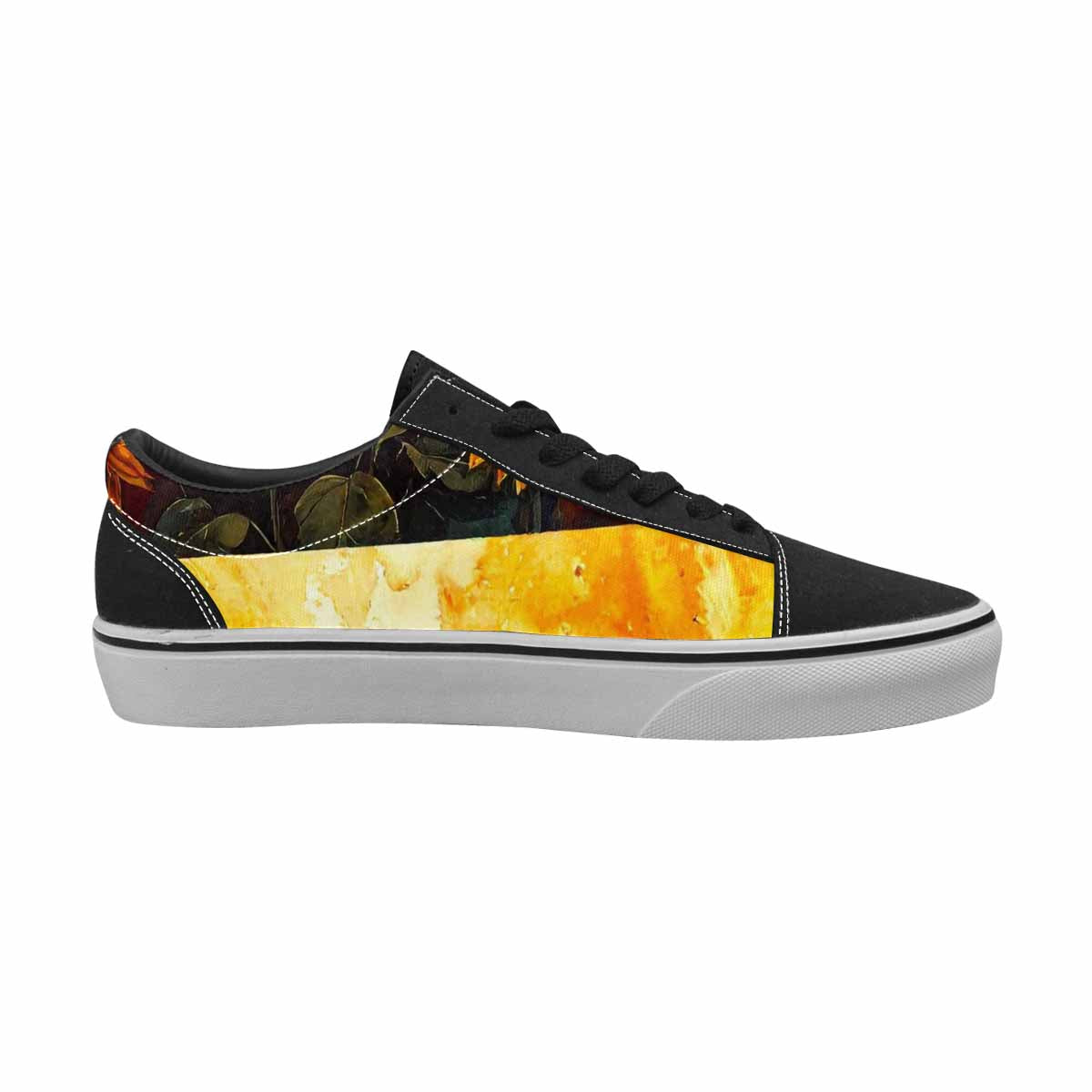WOMEN'S Blend Melt Them Canvas Lace-Up Grunge Custom Shoes