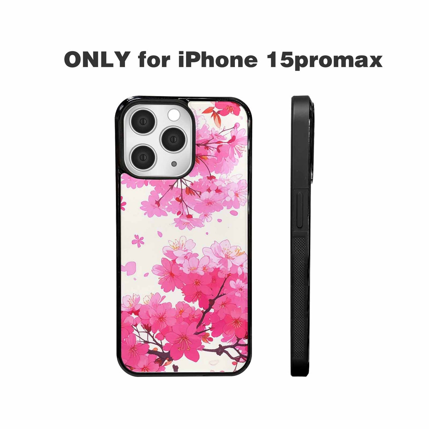 iPhone 15 Pro Max Case — Cherry Blossom Branch Cherry Blo 0t0, Custom Art Phone Cover
