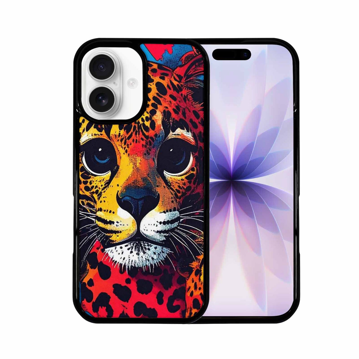 iPhone 17 Case — Leopard Print Skull Seamless Gothic Skulls, Custom Print Case Cover
