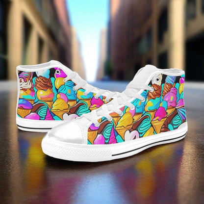 Wolf Pastel Soft Unique Bold Art - Freaky Shoes