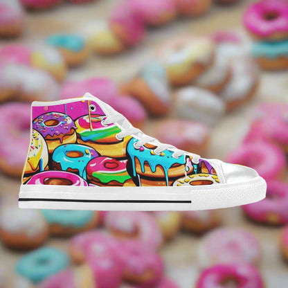 Phoenix Crimson Black Wearable Bold Art - Freaky Shoes