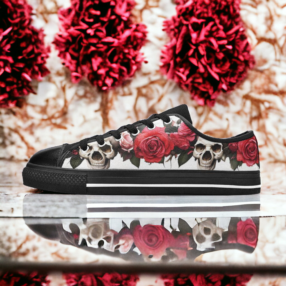 Skulls Roses Deluxe Men - Freaky Shoes®