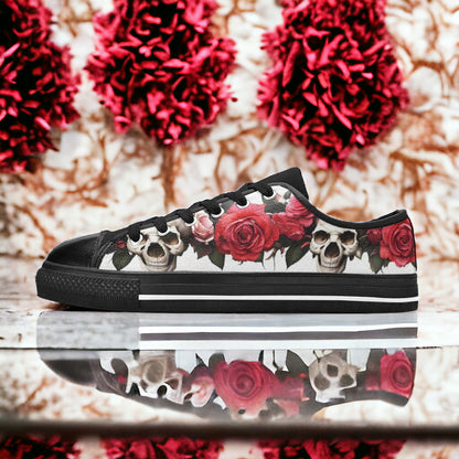 Skulls Roses Deluxe Men - Freaky Shoes®
