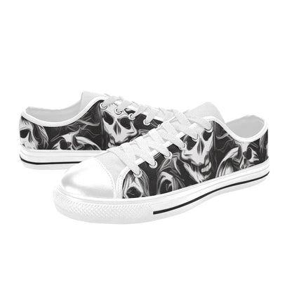 WOMEN'S Cc Skulls Ghosts Canvas Aesthetic Shoes