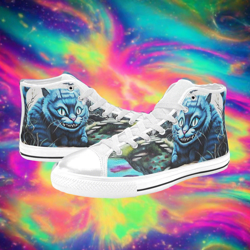 Mermaid Earthy Brown Unique MEN Bold Art - Freaky Shoes | Custom Art Sneakers