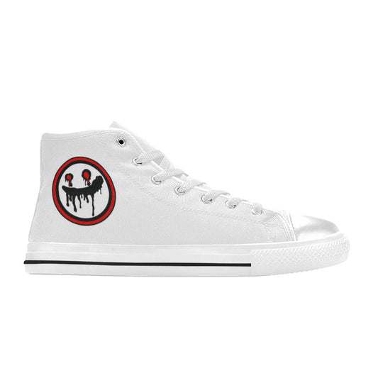 MEN'S High Tops Freaky Shoes High Top Canvas Vibrant Chaos Custom Sneakers