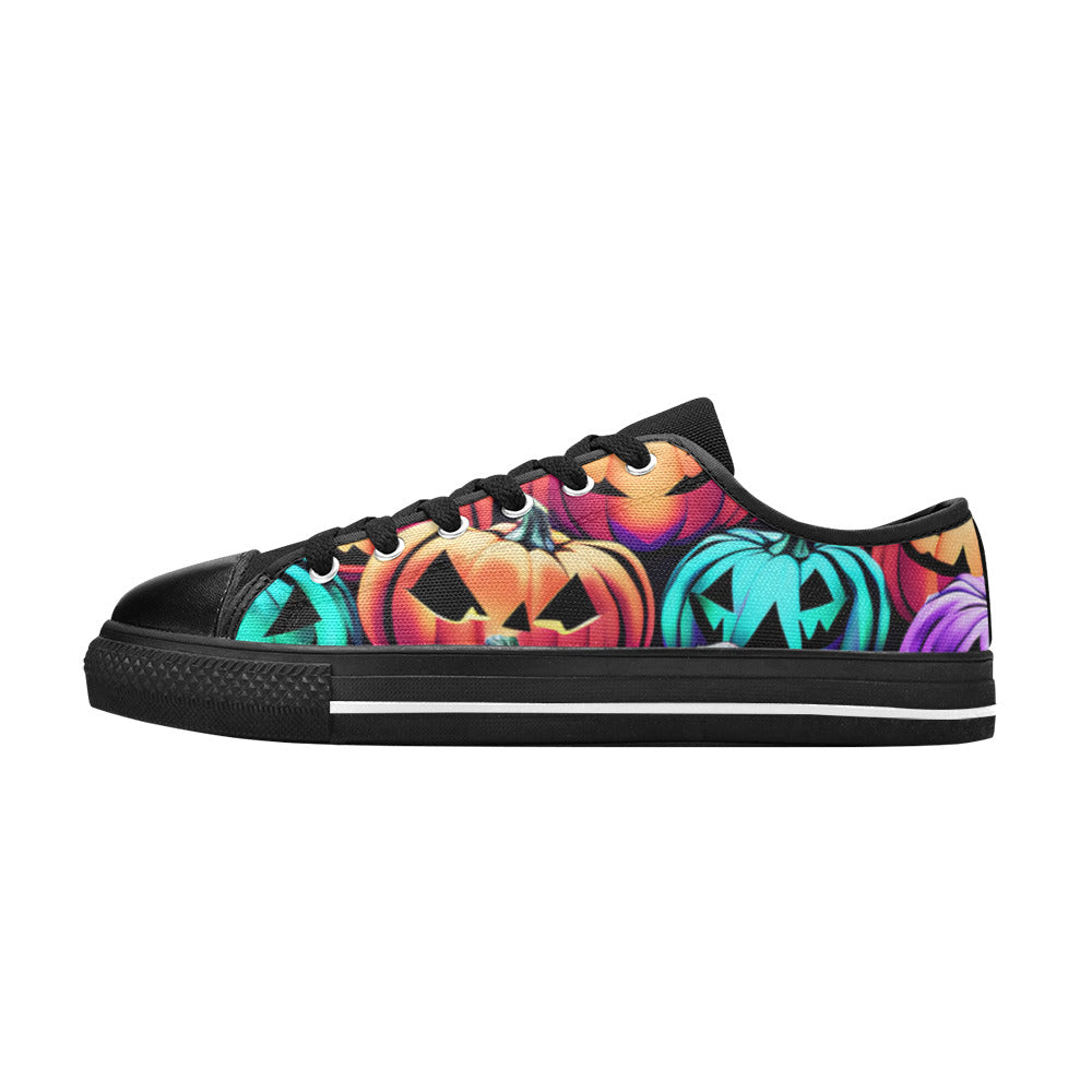 WOMEN'S Halloween Art 4 Canvas Dreamcore Shoes