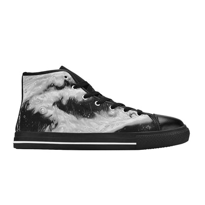 MEN'S Cc Acid Bath Drip High Top Canvas Vibrant Chaos Shoes