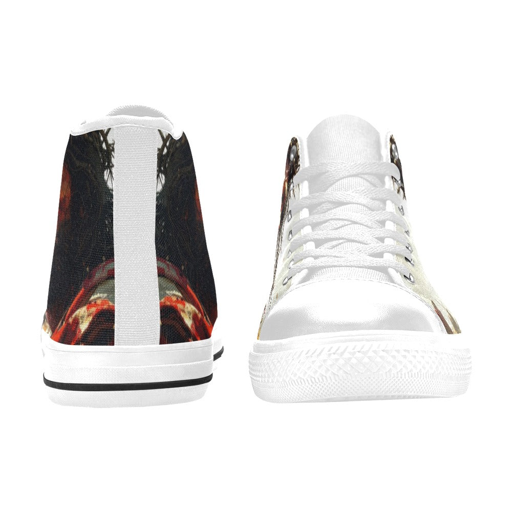 WOMEN'S Jesus_Ht_15 High Top Canvas Dreamcore Custom Sneakers