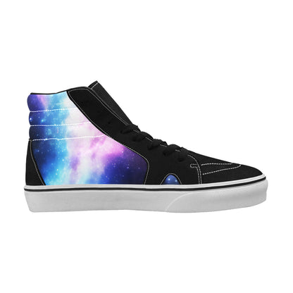 MEN'S Galaxy Art Out Space High Top Skateboarding Dreamcore Custom Sneakers