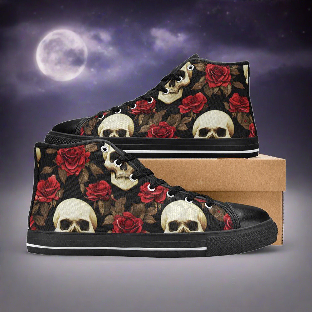 Peacock Dark Cosmic Vivid MEN Bold Art - Freaky Shoes | Custom Art Sneakers