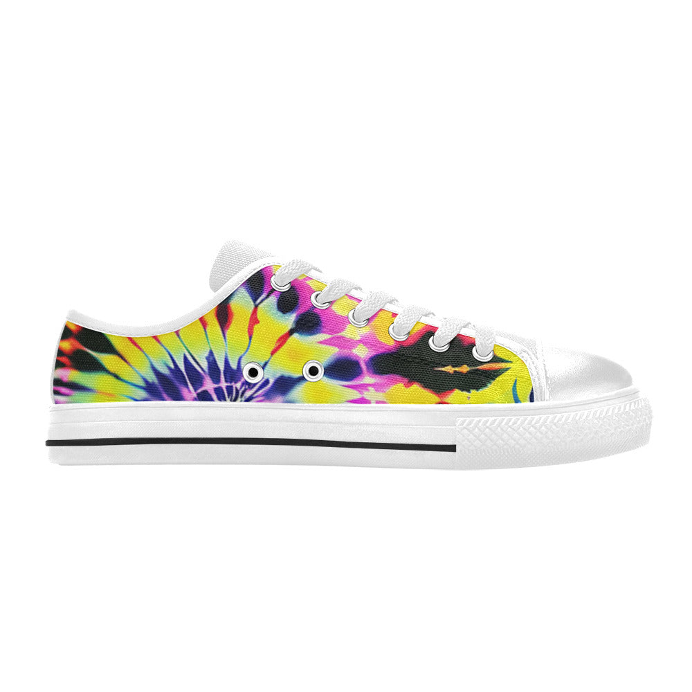 WOMEN'S Cc Tie Dye Art Canvas Dreamcore Shoes