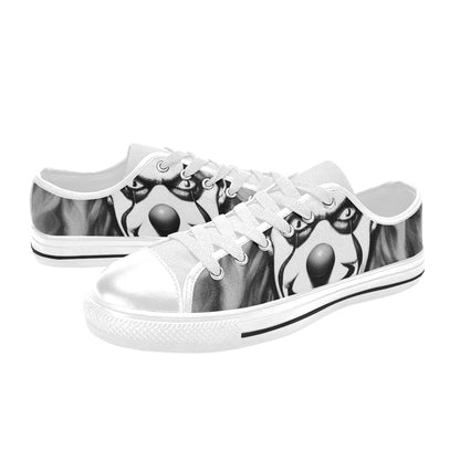 MEN'S Cc Evil Clown 2 Canvas Dark Academia Custom Sneakers