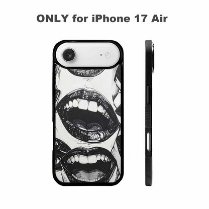 iPhone 17 Air Case — Seamless Repeating Pattern Of Overlapping Cartoon, Custom Designed Case Cover
